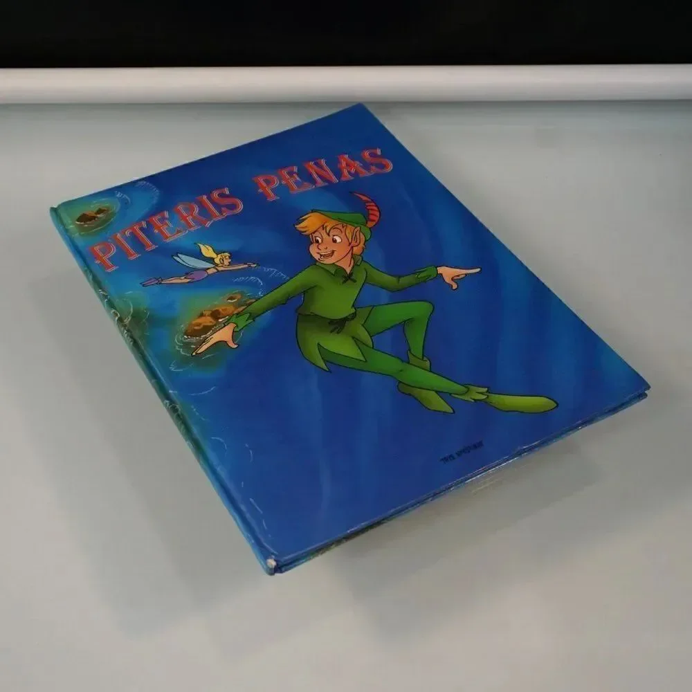 Lithuanian Book J.M. Barri PITERIS PENAS Vintage 1996 Hardcover Oversized 10x13